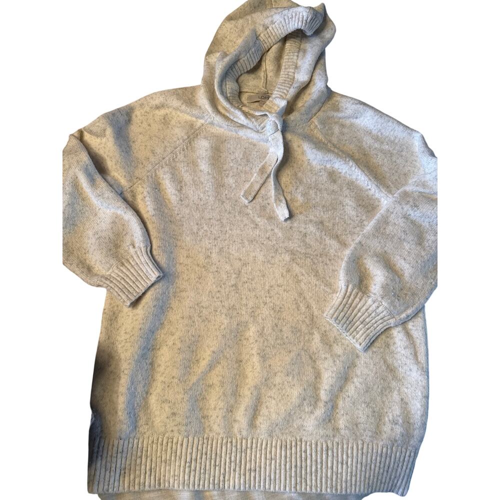 LOFT ANN TAYLOR hooded sweater - size Small S